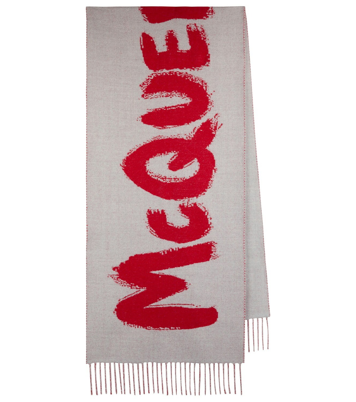 Alexander McQueen Logo wool scarf Alexander McQueen