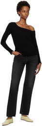 Citizens of Humanity Black Eva Relaxed Baggy Jeans