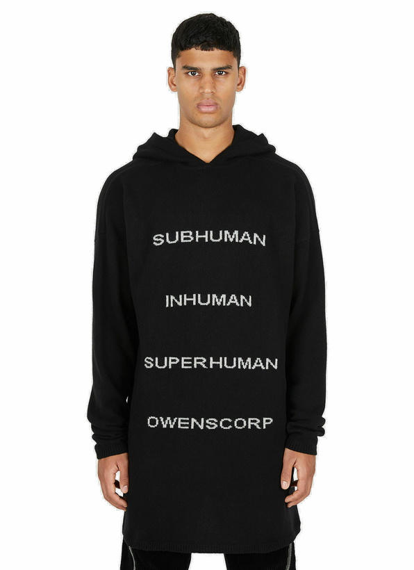Photo: Tommy Hooded Sweater in Black