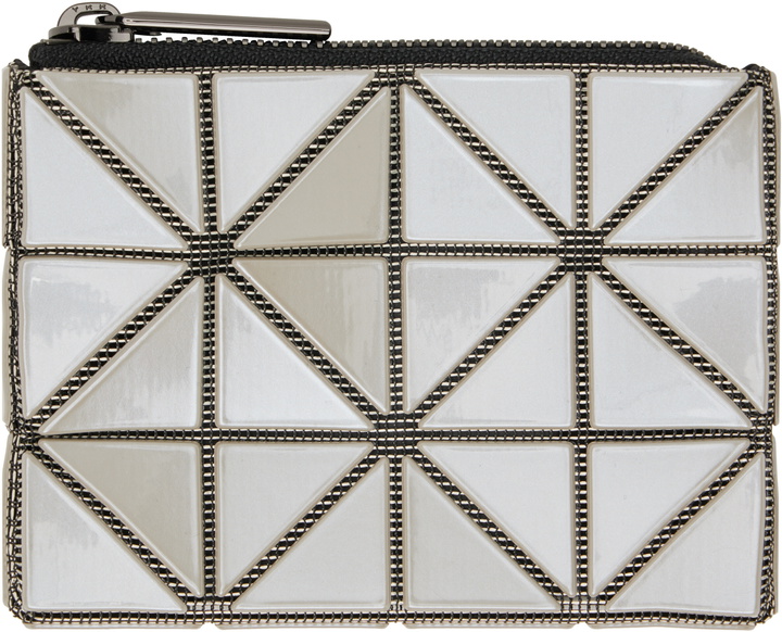 Photo: BAO BAO ISSEY MIYAKE Gray Cassette Card Holder