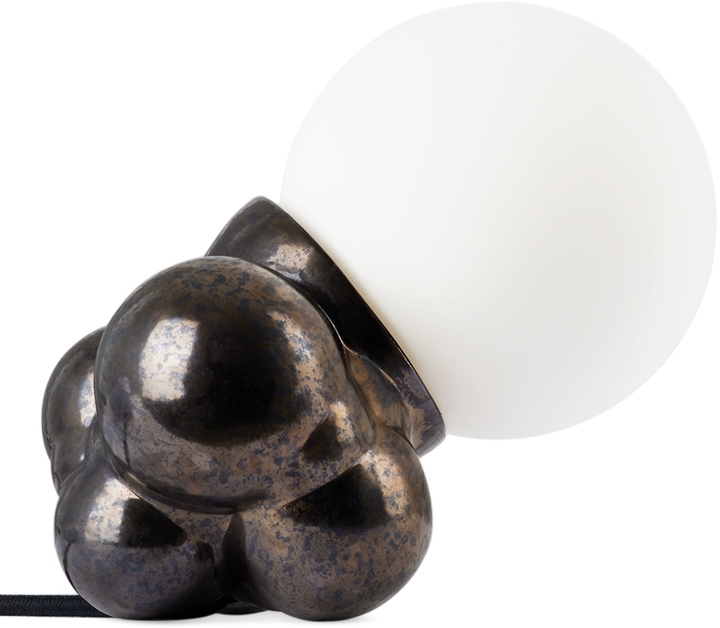 Photo: Forma Rosa Studio Brown Mini Botryoidal Table Lamp