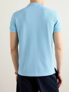 TOM FORD - Slim-Fit Garment-Dyed Cotton-Piqué Polo Shirt - Blue