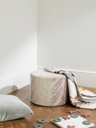 Missoni Home - Island Outdoor Canvas-Trimmed Bouclé Ottoman