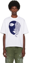 kolor White Flocked T-Shirt