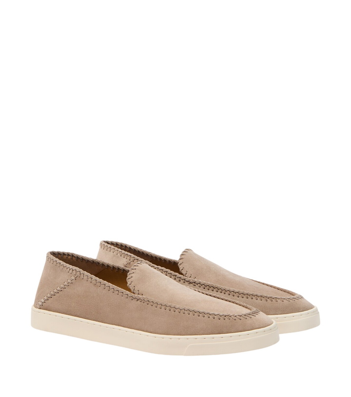 Photo: Giorgio Armani Suede slip-on shoes