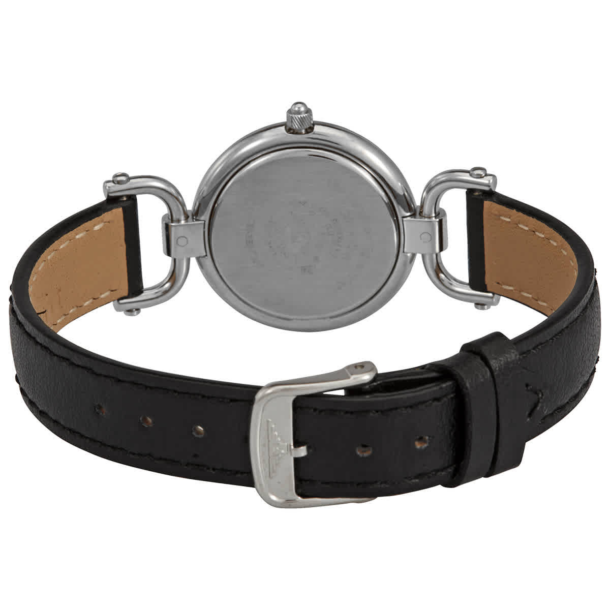 Longines Equestrian Quartz Diamond Black Dial Ladies Watch L6.130.0.57.0