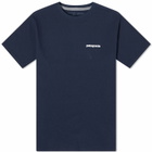Patagonia P-6 Logo Responsibili-Tee in Classic Navy