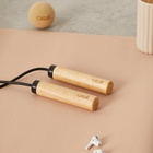 Casall Women's Eco Jump Rope in Natural/Black