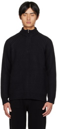Massimo Alba Black Mica Sweater