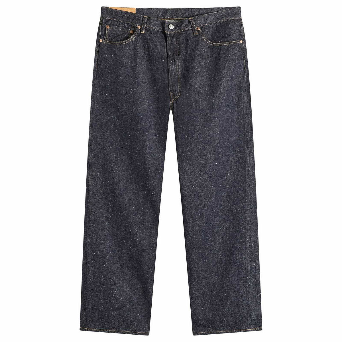 Kaptain Sunshine Men's Indigo Straight Denim Jeans in Indigo One Wash