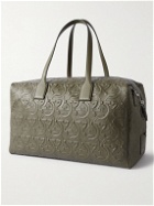 Salvatore Ferragamo - Logo-Embossed Leather Weekend Bag