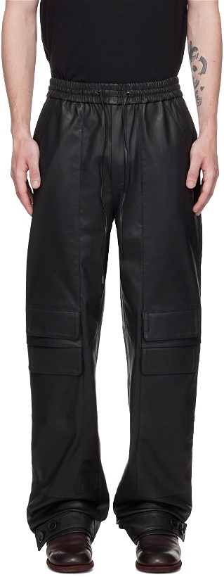 Photo: FREI-MUT Black Limbo Leather Pants