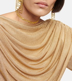 Khaite - x Elhanati 24kt gold-plated silver choker