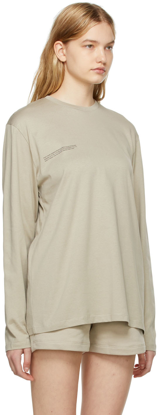 PANGAIA Gray Organic Cotton T-Shirt