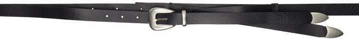 Photo: AFTER PRAY Black Double Waist Belt