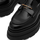 Alexander Wang Women's Patent Leather Platform Loafer in Black