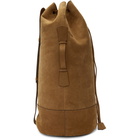 AMI Alexandre Mattiussi Brown Military Backpack