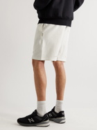 Abc. 123. - Wide-Leg Logo-Appliquéd Cotton-Jersey Drawstring Shorts - White