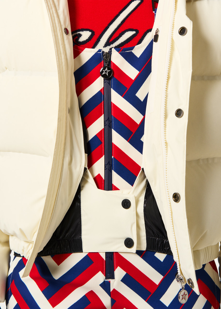 Perfect Moment Moments Puffer ski Jacket Ivory