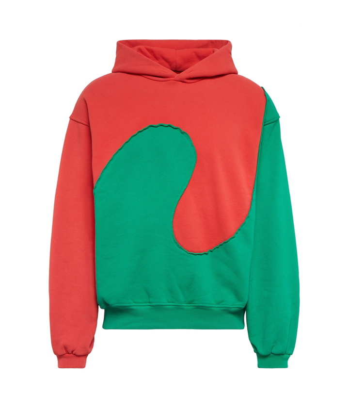 Photo: ERL - Wave cotton-blend hoodie