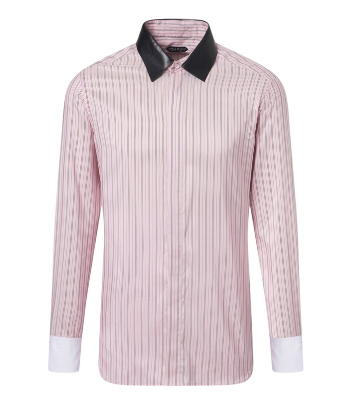 Photo: Tom Ford Striped silk shirt