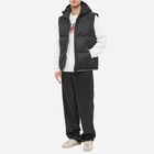 Gucci Men's GG Jaquard Hooded Down Vest in Black