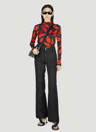 Meryll Rogge Leaf Print Top