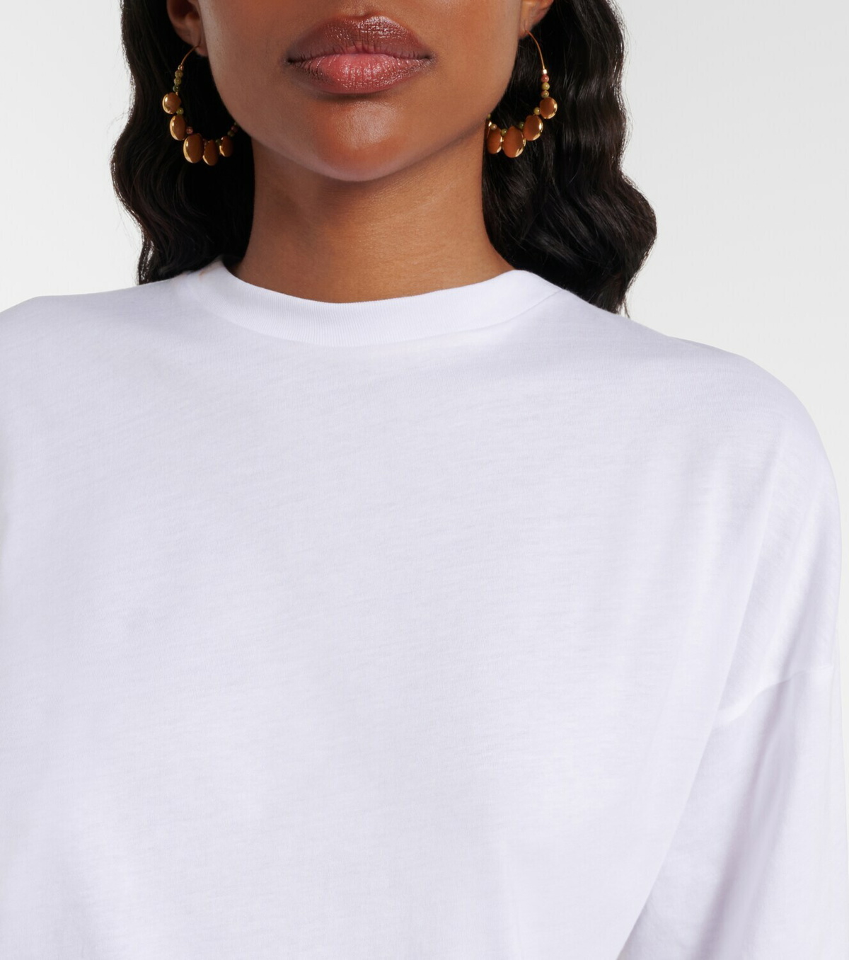Christopher Esber Silk-trimmed cotton beach cover-up
