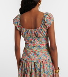 Montce Millie floral cotton top