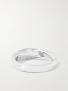 Tom Wood - Infinity Medium Rhodium-Plated Ring - Silver
