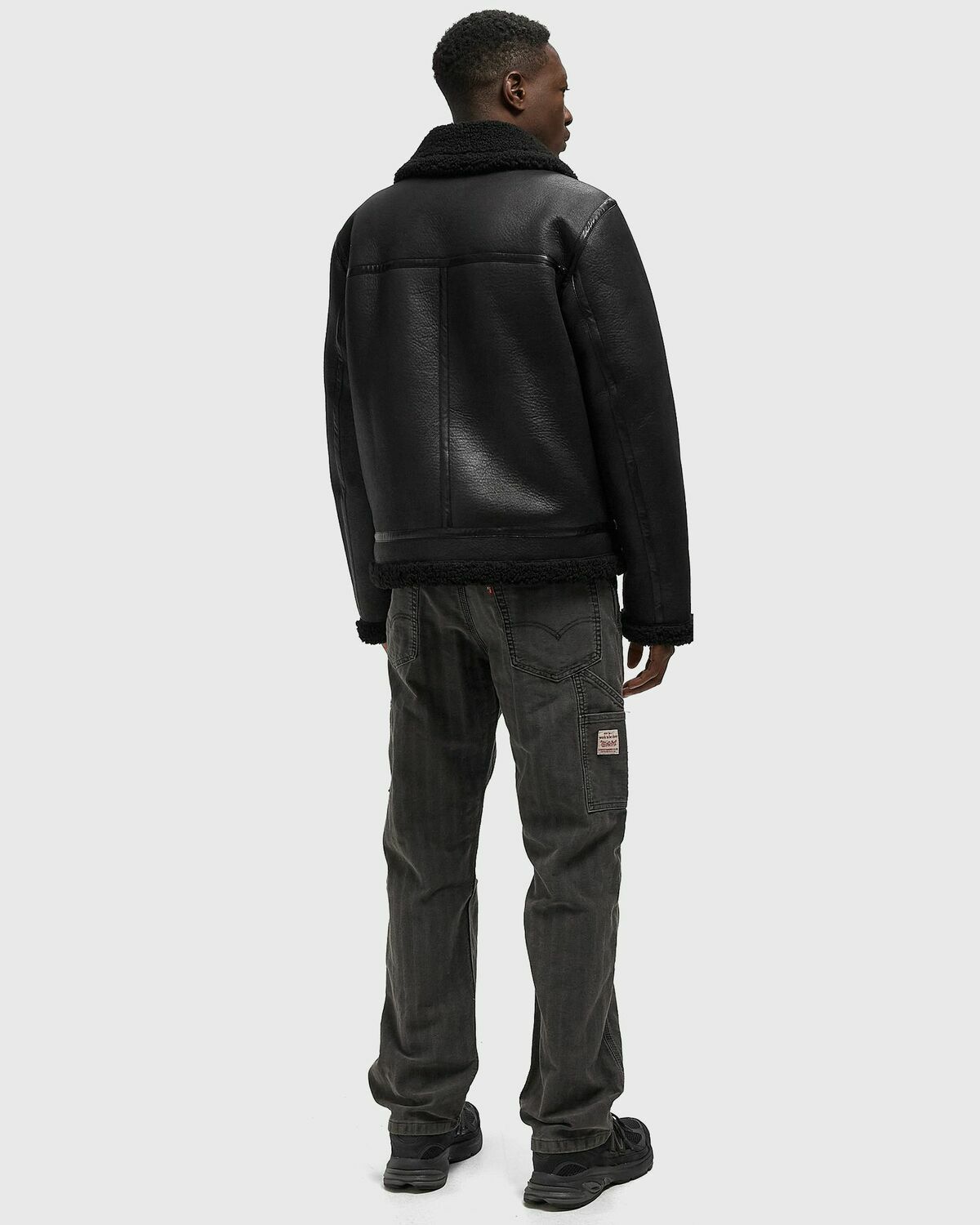 A.P.C. TOMMY JACKET Black Mens Bomber Jacket
