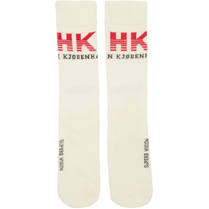 Photo: Han Kjobenhavn White HK Socks