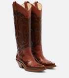 Gabriela Hearst Capitana leather cowboy boots