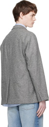 Commission Gray Varsity Blazer