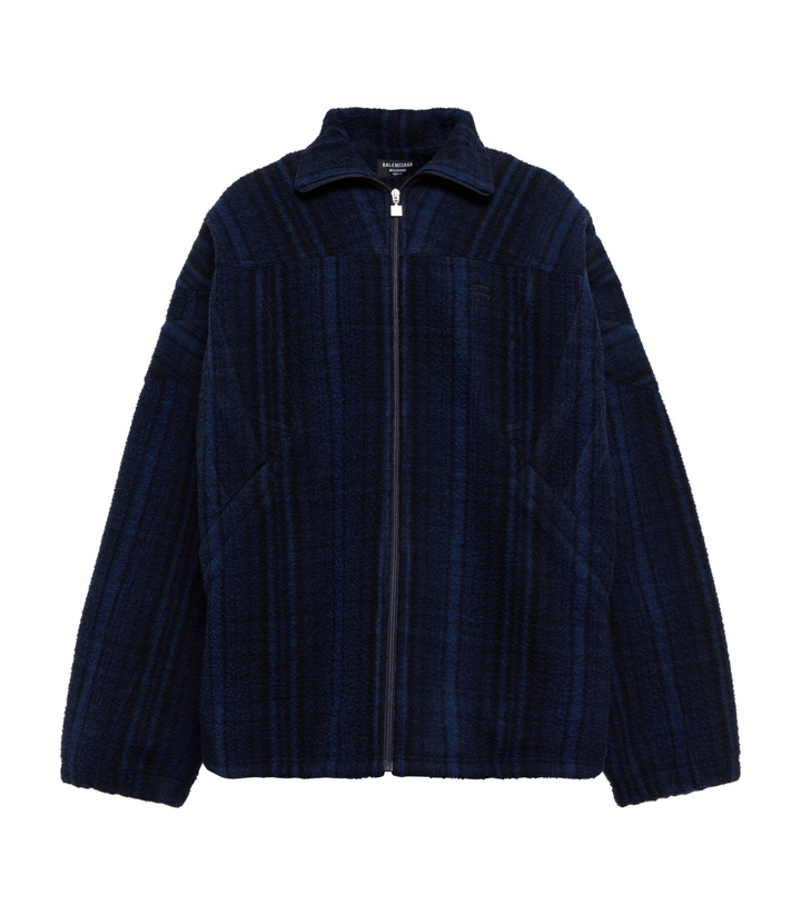 Photo: Balenciaga - Checked wool jacket