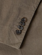 Boglioli - K-Jacket Unstructured Cotton-Moleskin Suit Jacket - Brown