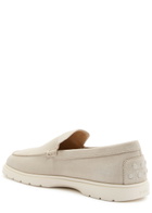Tods Estivo Suede Loafers Grey