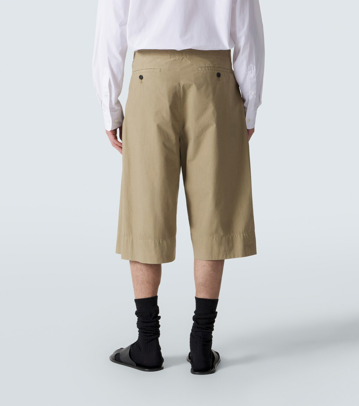 The Row Satya cotton bermuda shorts