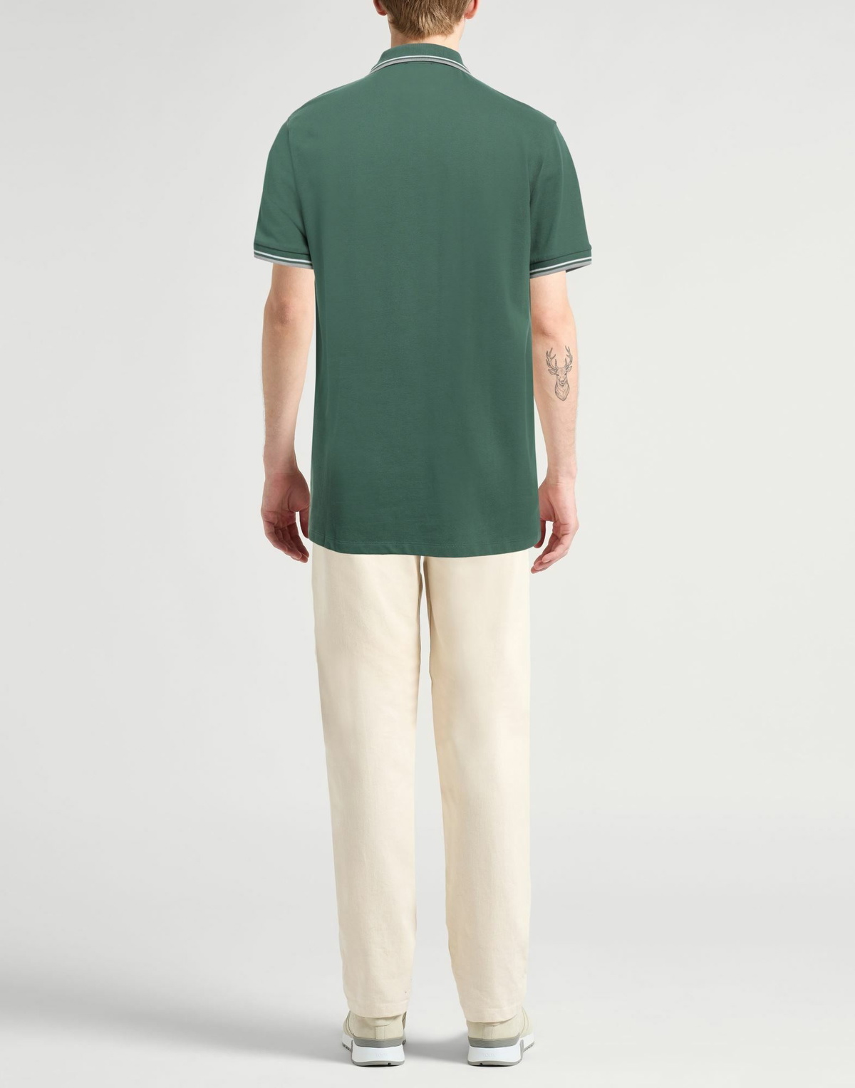 Peuterey Mens Polo shirt Dark in Green