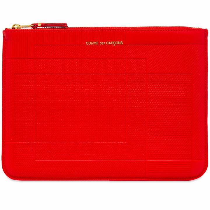 Photo: Comme des Garçons SA5100LS Intersection Wallet in Red