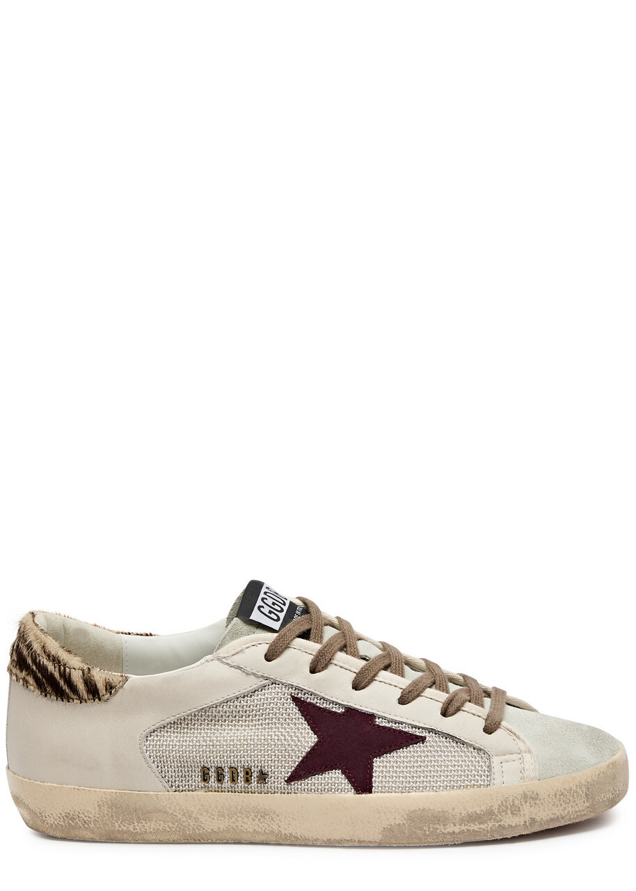 スニーカー GOLDEN GOOSE DELUXE BRAND  leather sneakers Golden Goose Deluxe Brand Low Hi Star Black Trainer With
