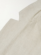 Officine Générale - Unstructured Linen Suit Jacket - Neutrals