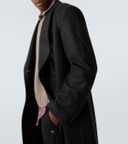 Our Legacy Whale double-breasted wool-blend coat