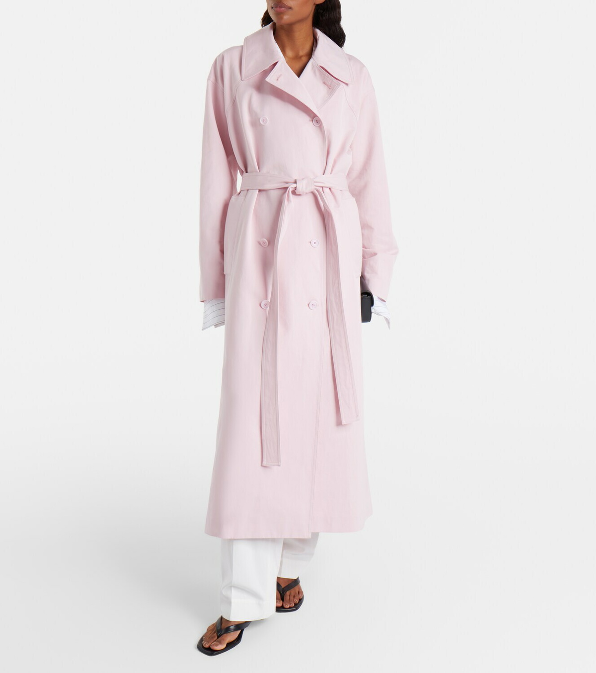 Fforme Leonie cotton-blend trench coat