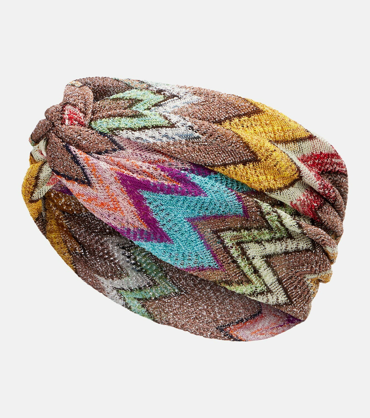 Missoni Zigzag lamé headband