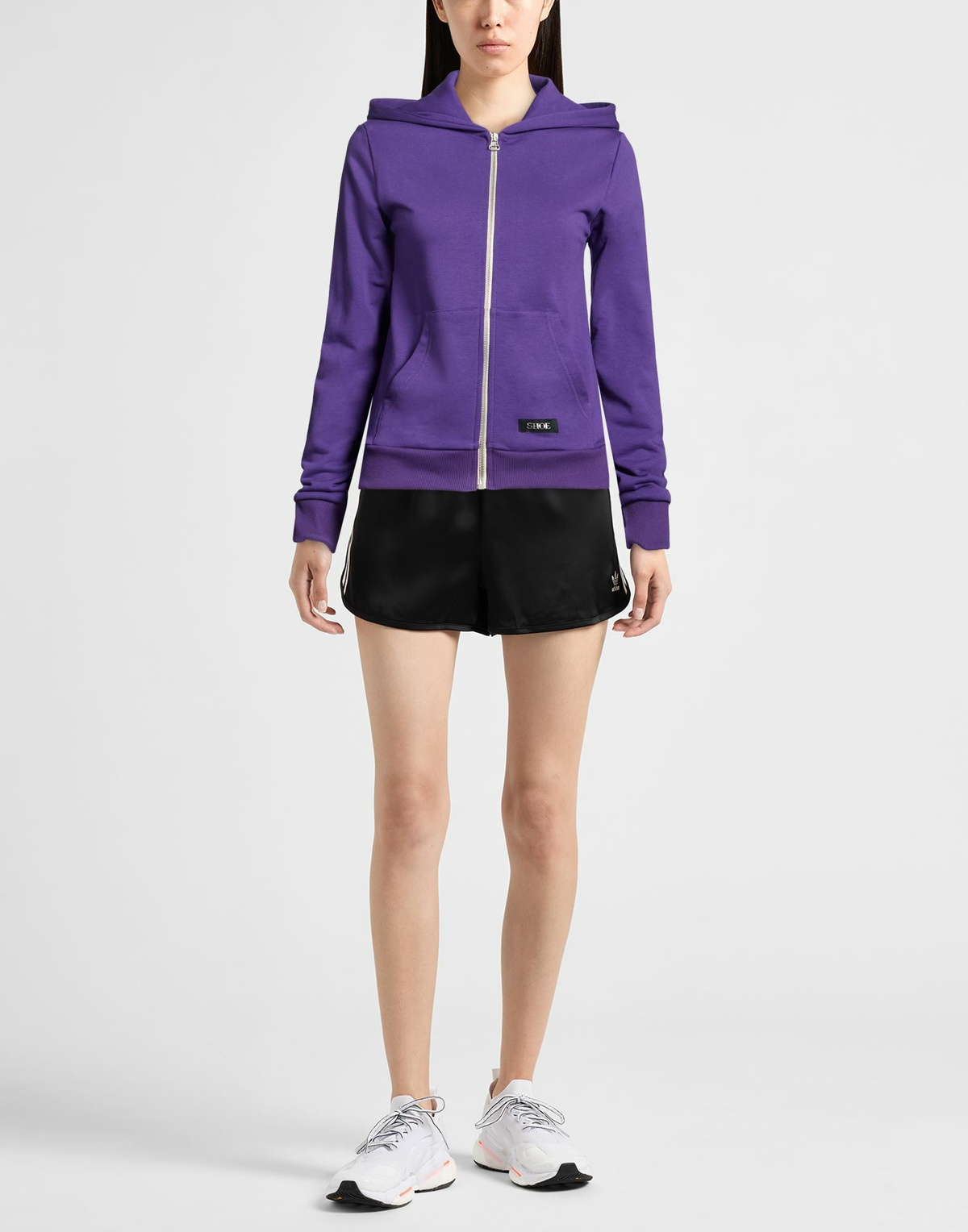 Shoe Womens Sweatshirt Dark in Purple