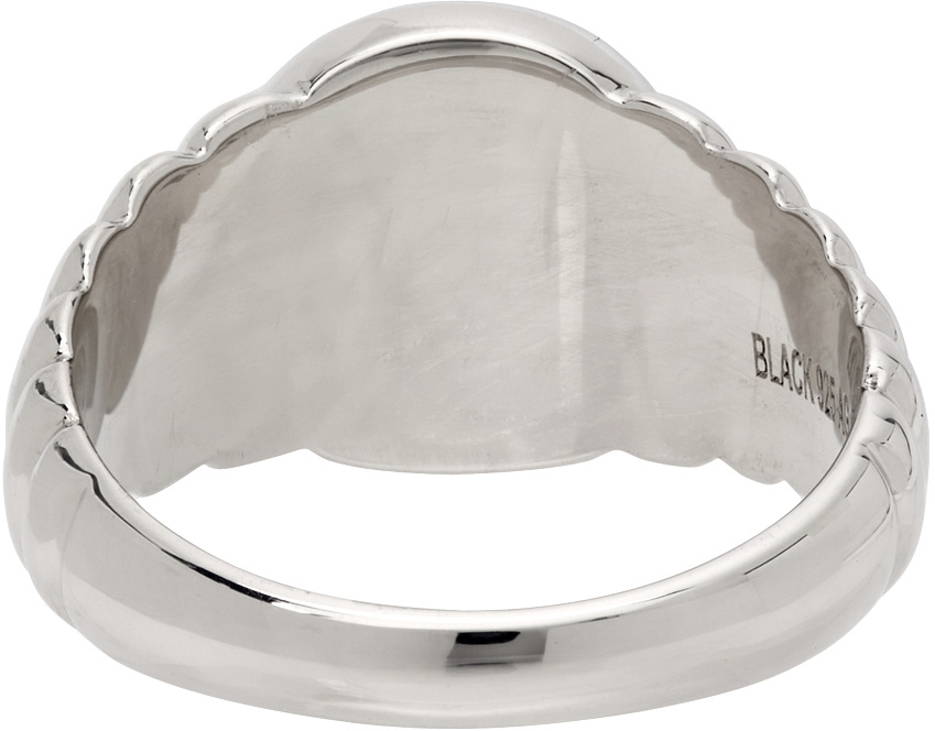 Maria Black Wave Signet Ring