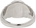 Maria Black Wave Signet Ring
