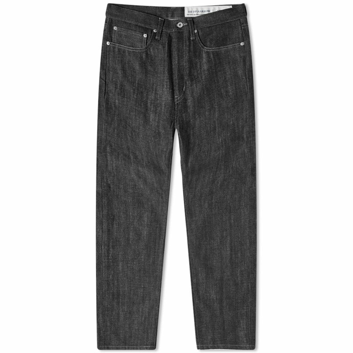 Photo: Neighborhood Men's Rigid Denim Narrow Jean in Black