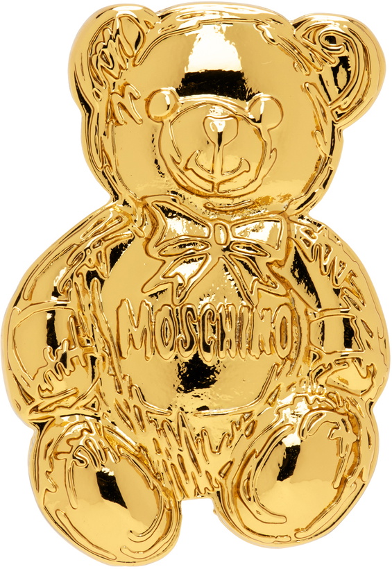 Photo: Moschino Gold Archive Teddy Bear Brooch